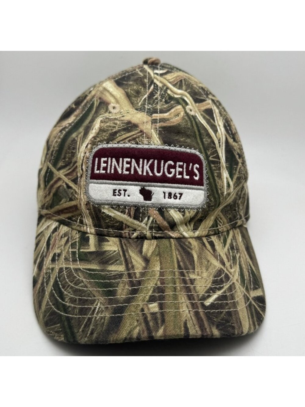 Leinenkugel's Camo Baseball Hat Cap Legacy  Adjustable Hunting Fishing Outdoor